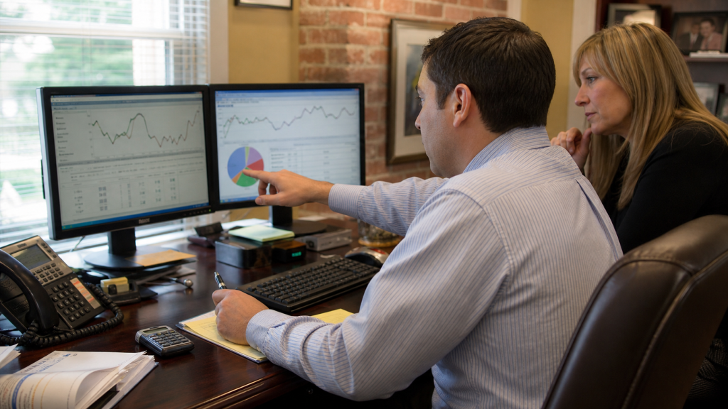 Web design workspace used for New Jersey business website projects
