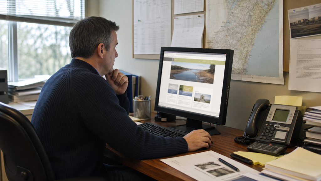 Modern workspace supporting mobile application planning