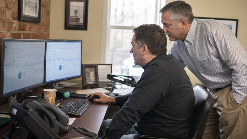 Modern workspace supporting mobile application planning