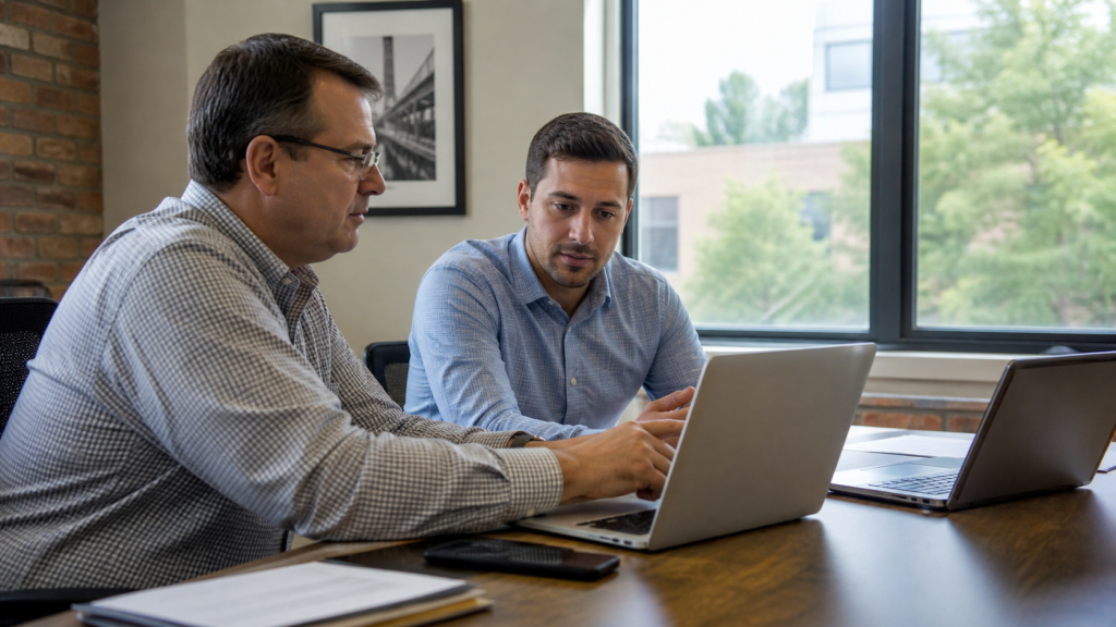 Modern workspace supporting mobile application planning