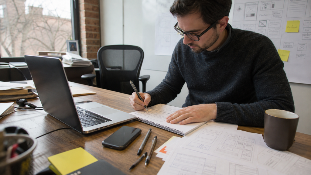 Web design monitors used while improving search engine optimization