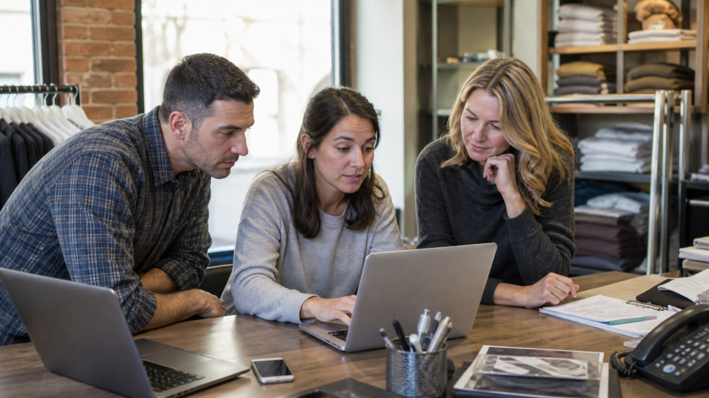 Small business growth workspace for digital planning in New Jersey