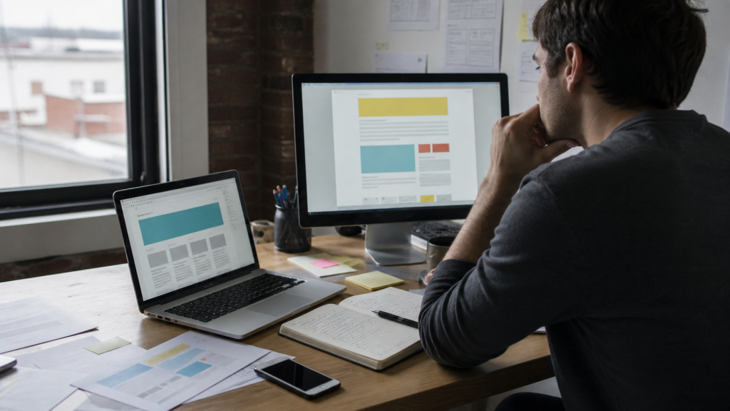 Small business growth workspace for digital planning in New Jersey